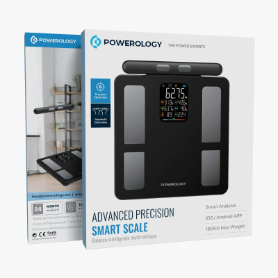 ترازوی هوشمند پاورولوژی مدل POWEROLOGY P8EBSCALE