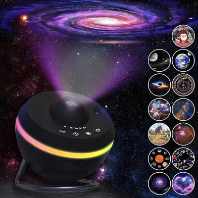 پروژکتور کهکشانی دارای RGB و 13فیلم مدل TKQ01 ضمانت اصالت کالا و مرجوعی فوری در صورت معیوب بودن کالا