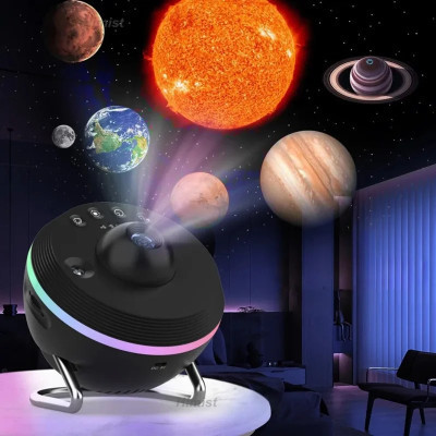 پروژکتور کهکشانی دارای RGB و 13فیلم مدل TKQ01 ضمانت اصالت کالا و مرجوعی فوری در صورت معیوب بودن کالا