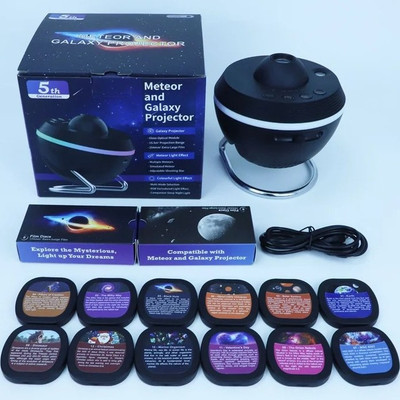 پروژکتور کهکشانی دارای RGB و 13فیلم مدل TKQ01 ضمانت اصالت کالا و مرجوعی فوری در صورت معیوب بودن کالا