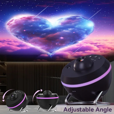 پروژکتور کهکشانی دارای RGB و 13فیلم مدل TKQ01 ضمانت اصالت کالا و مرجوعی فوری در صورت معیوب بودن کالا