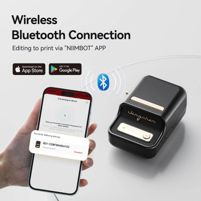 پرینتر لیبل زن نیمبات مدل B21s حرارتی قابل حمل