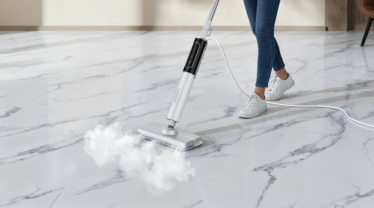 تیشور بخارشور پرودو مدل RapidSteam با کنترل لمسی، توان 1200 وات و مخزن آب 350 میلیلیتری(PDLFSTD21BK)