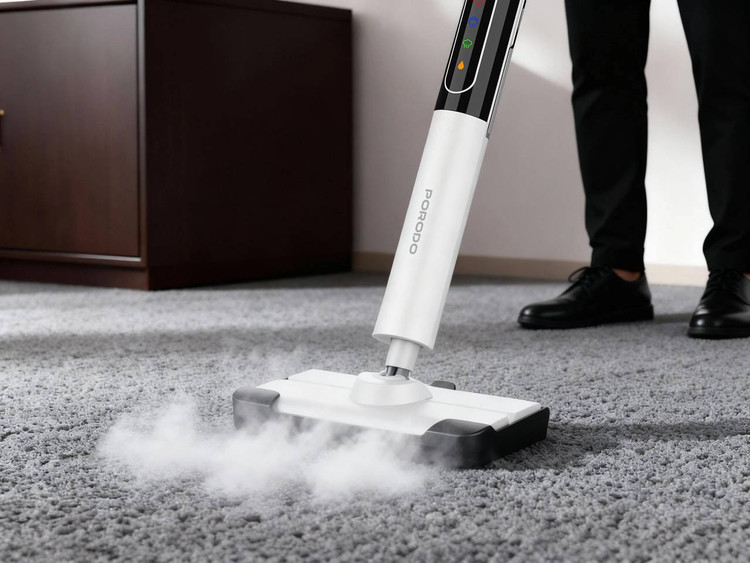 تیشور بخارشور پرودو مدل RapidSteam با کنترل لمسی، توان 1200 وات و مخزن آب 350 میلیلیتری(PDLFSTD21BK)